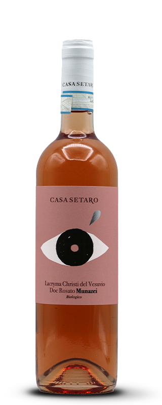 Lacryma Christi Del Vesuvio Bio Rosato Munazei Casa Setaro Doc 2024 Cl.75 13% Vol.