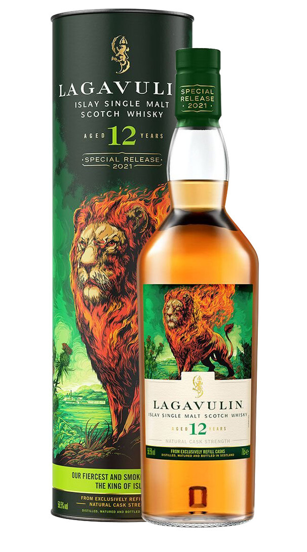 Whisky Lagavulin 12Y Special Release 2021 Cl.70 56,5% Vol  Astucciato