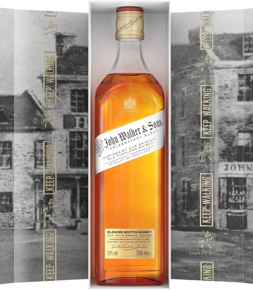 Whisky Johnny Walker & Sons - 200th Anniversary Celebratory CL70 51% Vol
