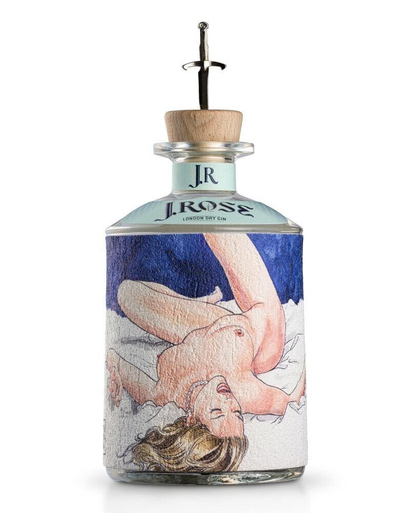 Gin J. Rose London Dry JR03 Cl.70 43% Vol.