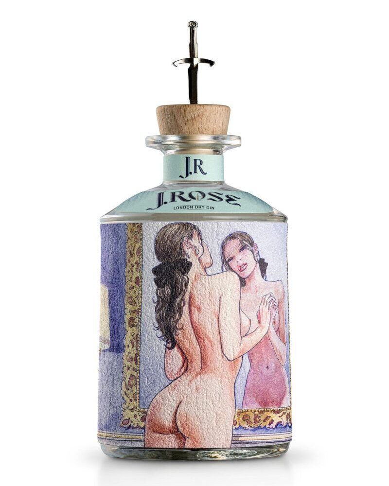 Gin J. Rose London Dry JR05 Cl.70 43% Vol.