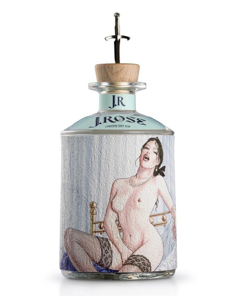 Gin J. Rose London Dry JR06 Cl.70 43% Vol.