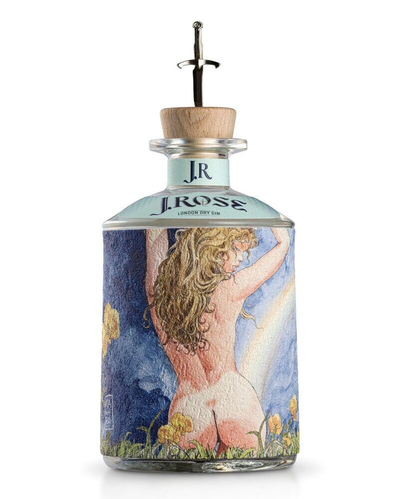 Gin J. Rose London Dry JR04 Cl.70 43% Vol.