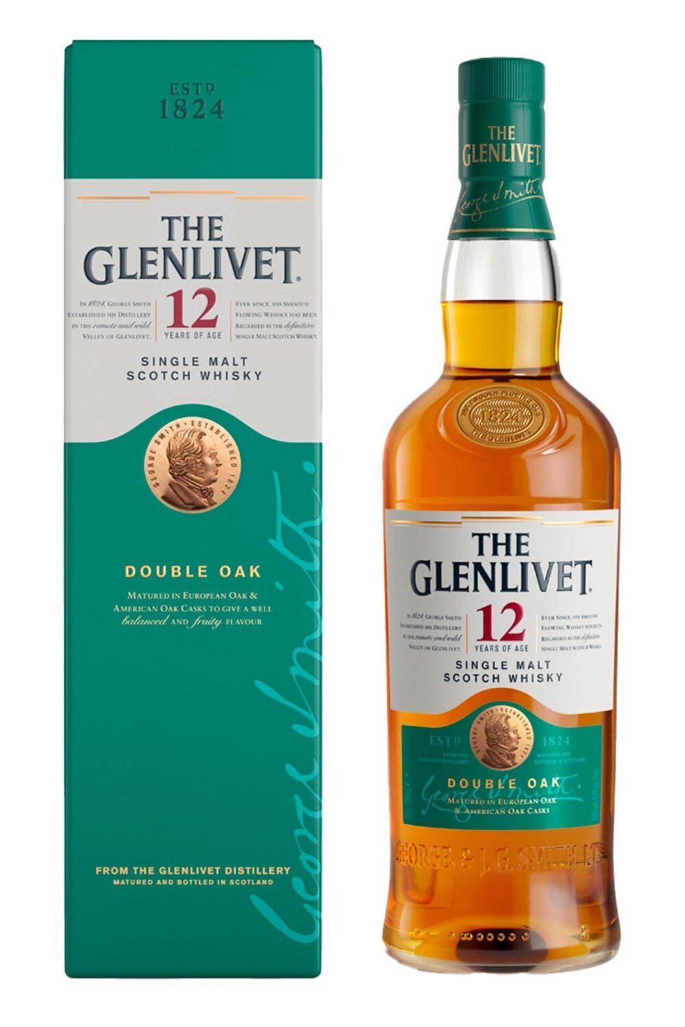 Whisky The Glenlivet 12 Y Double Oak Astucciato Cl.70 40% Vol.