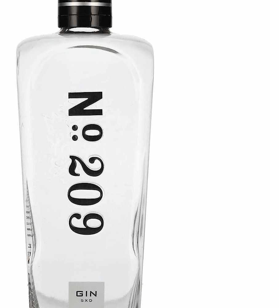 Gin N°209 5XD Litro  46% Vol