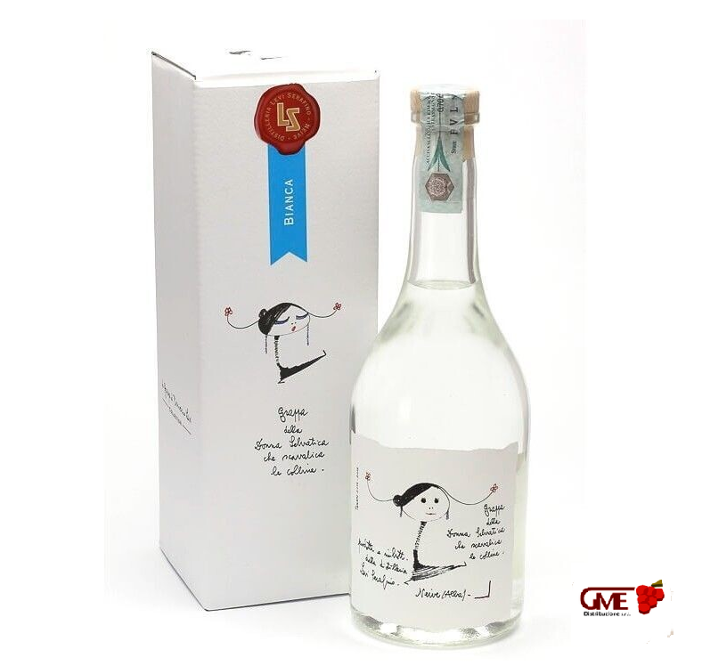Grappa Bianca Serafino Levi Cl.70 45% Vol.
