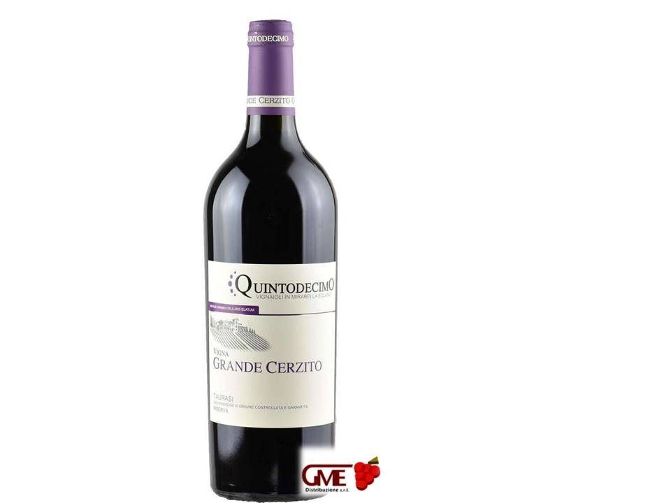 Taurasi Riserva Docg Vigna Grande Cerzito 2020 Quintodecimo Cl.75 14,5% Vol.