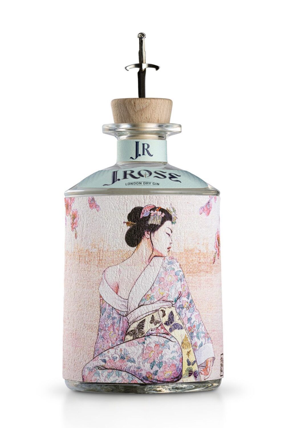 Gin J. Rose London Dry JR08 Cl.70 43% Vol.