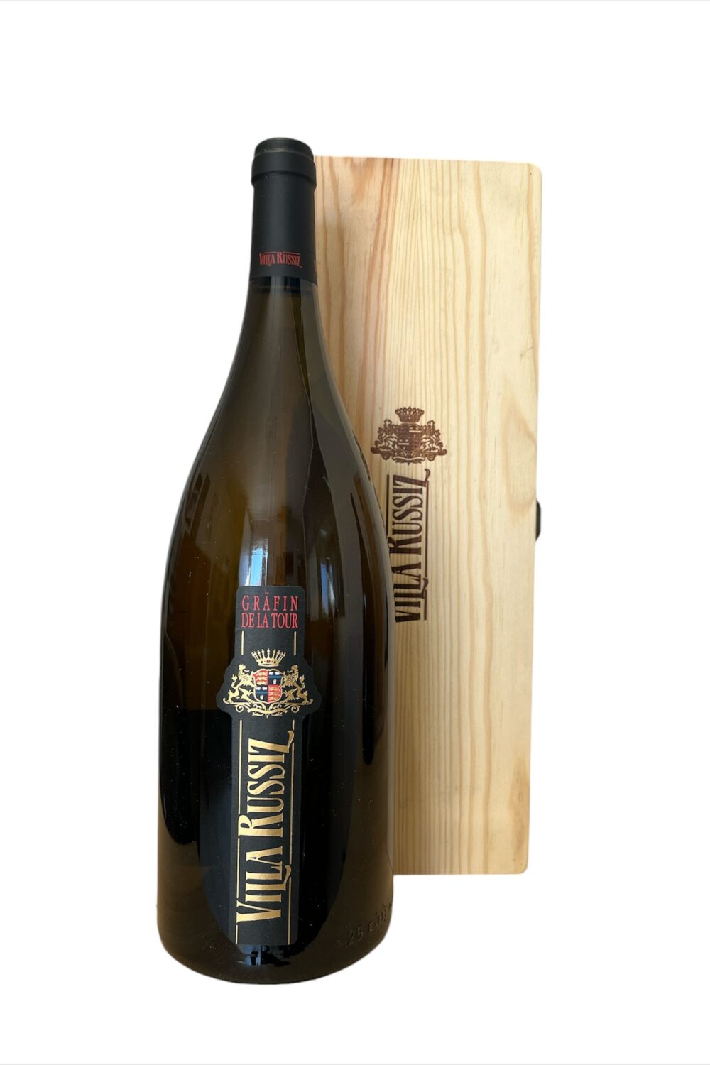 Chardonnay Grafin De La Tour Collio Doc 2019 Villa Russiz 1,5 Litri Cofanetto Legno 14% Vol.