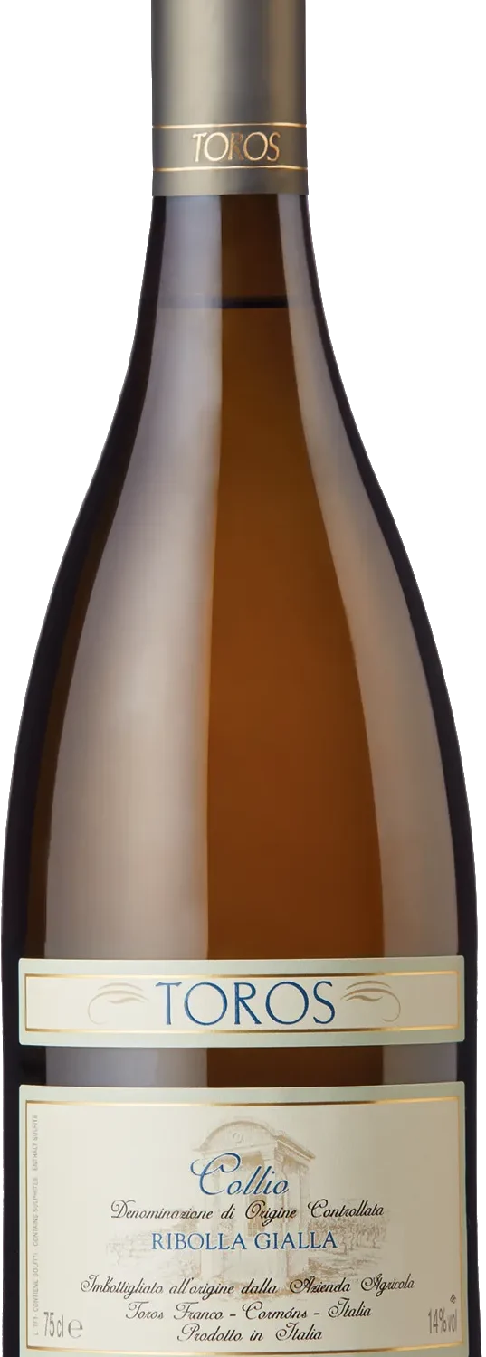 Ribolla Gialla Collio Doc 2023 Toros Cl.75 13% Vol.