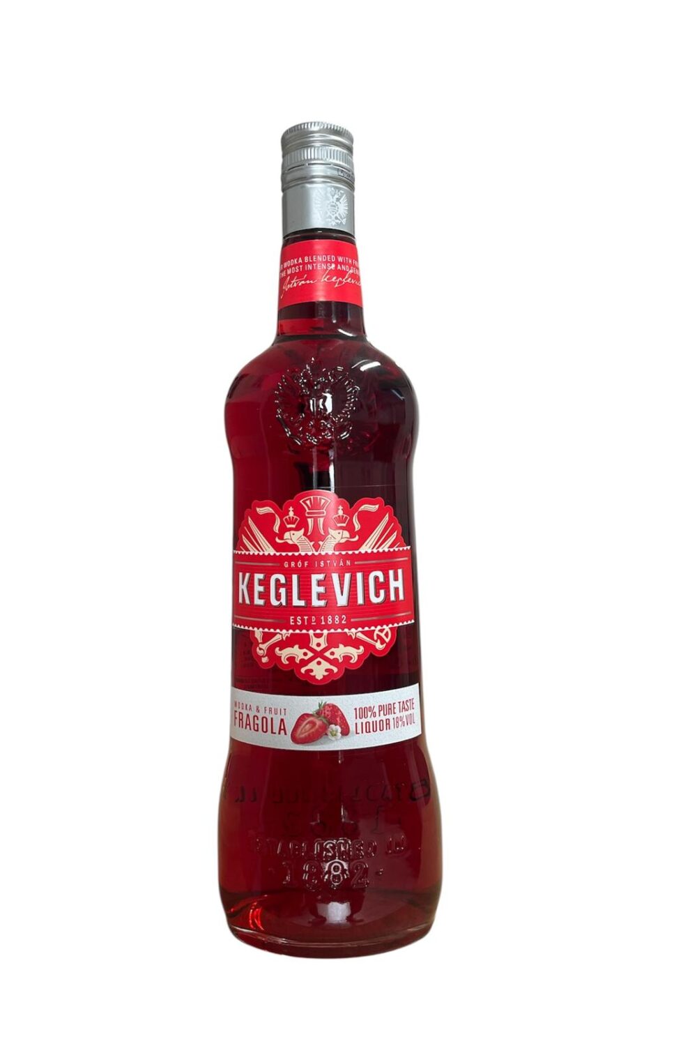 ​Vodka&Fragola Keglevich 1 Litro 18% Vol.