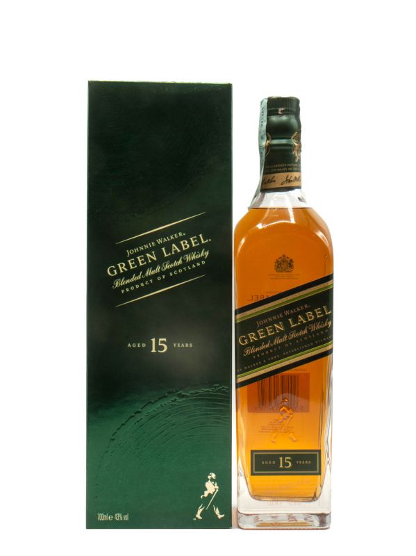Whisky Johnnie Walker Green Label 15 Y Astucciato Cl.70 43% Vol.