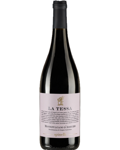 Montepulciano D'Abruzzo La Tessa Spinelli Doc 2023 Cl.75 13,5% Vol.