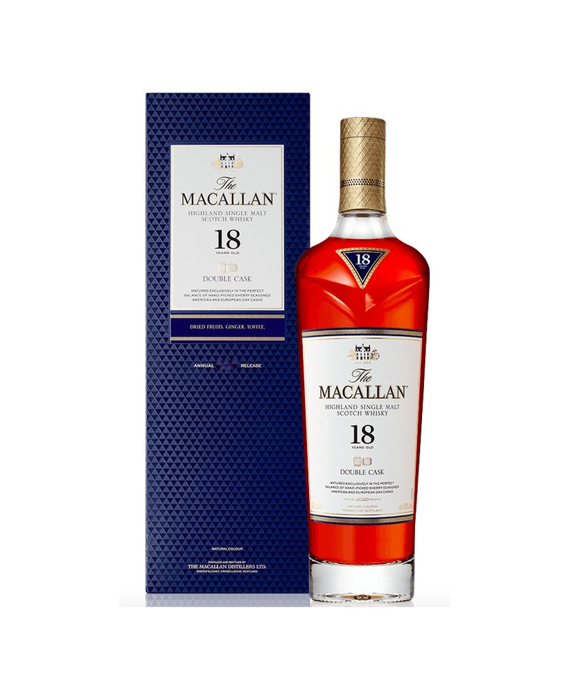 Whisky The Macallan Single Malt 18 Y Double Cask Release 2023 Astucciato Cl.70 43% Vol.