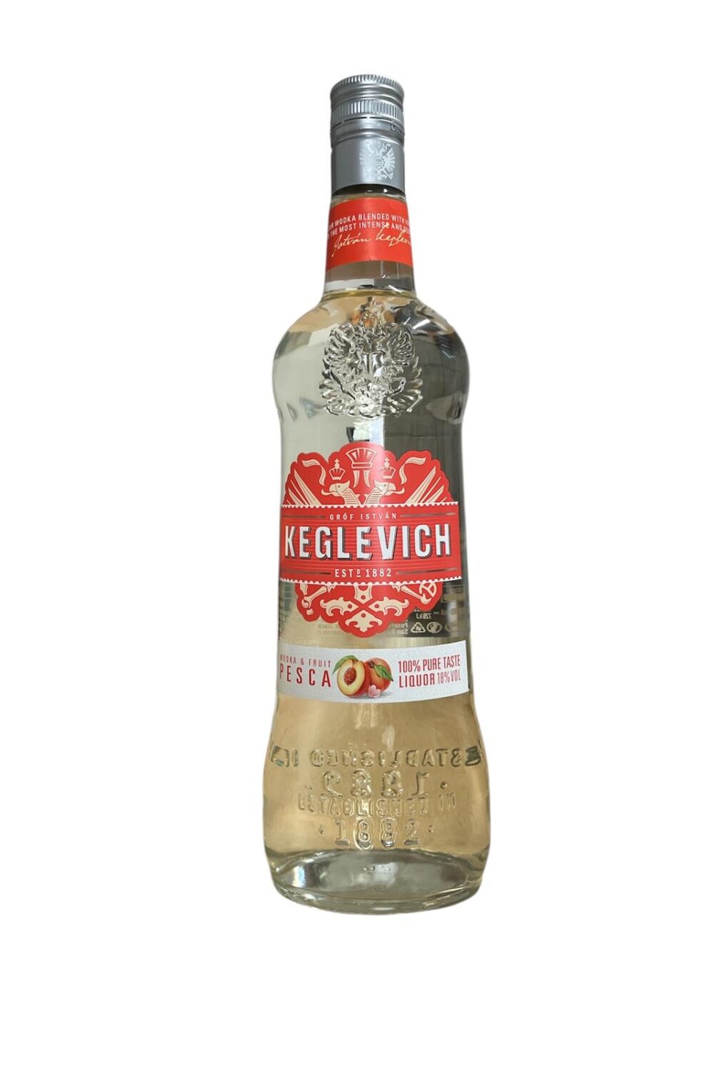 ​Vodka&Pesca Keglevich 1 Litro 18% Vol.