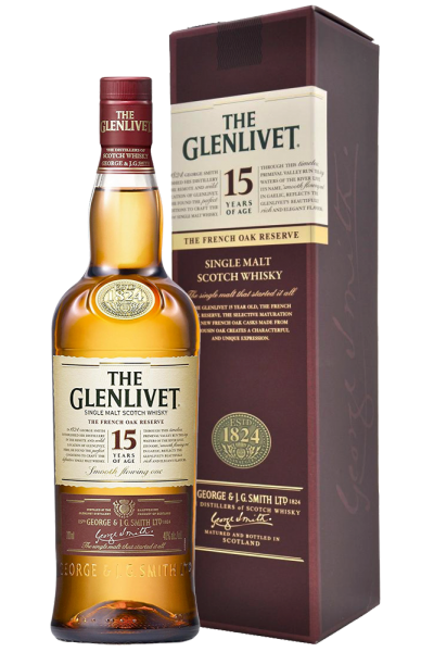 Whisky The Glenlivet 15 Y French Oak Reserve Astucciato Cl.70 40% Vol.