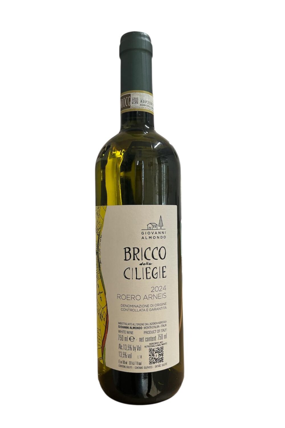 Roero Arneis Bricco Delle Ciliegie Giovanni Almondo Docg 2024 Cl.75 13,5% Vol.